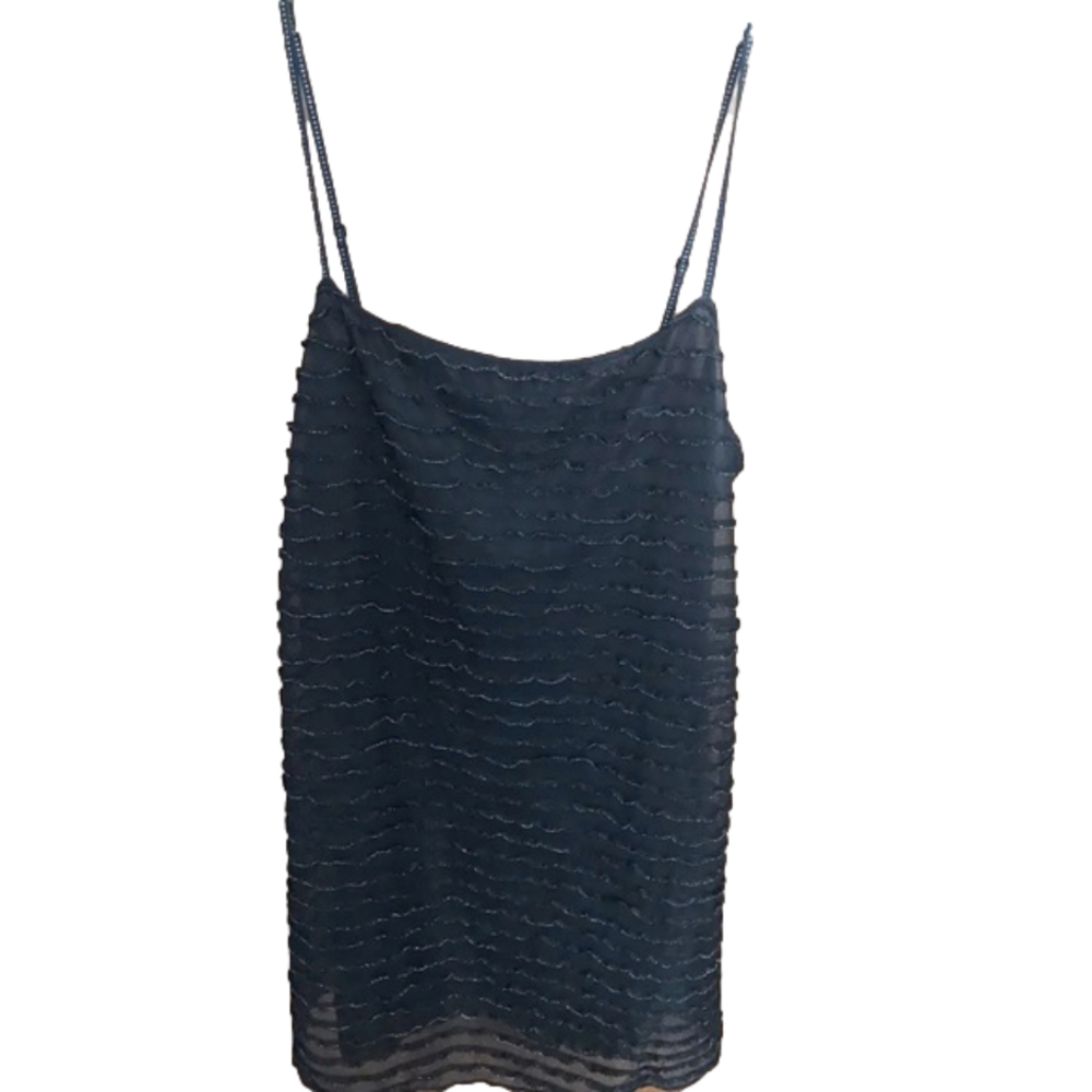 Intimately Free People Long Cami‎ Tank Top Black